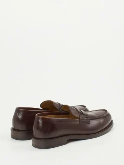 Herren Henderson – Penny Loafer aus Kalbleder Dunkel