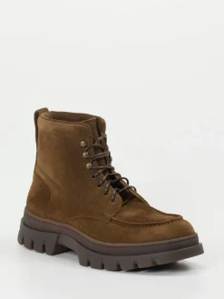 Herren Henderson – Schnürboots aus Veloursleder