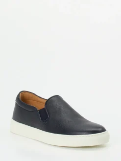 Herren Henderson – Slip-On Sneaker aus Hirschleder Dunkel