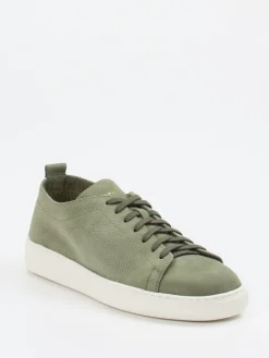 – Sneaker aus Nubukleder Oliv*Henderson New