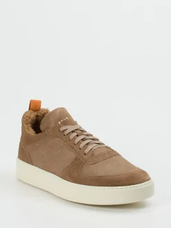 – Sneaker aus Veloursleder mittel*Henderson Discount