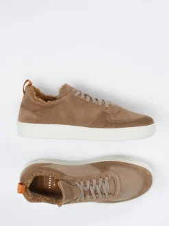 – Sneaker aus Veloursleder mittel*Henderson Discount