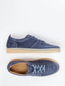 Herren Henderson – Sneaker aus Veloursleder grau