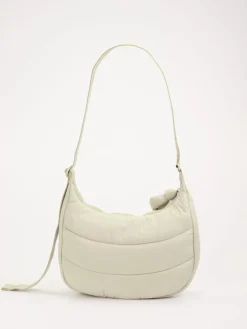 Damen Herschel – Hobo Bag aus Textil in Cremeweiß