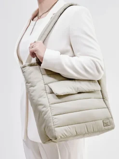 Damen Herschel – Shopper aus Textil in Stepp-Optik