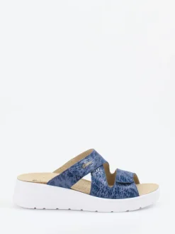 Damen Hickersberger – Komfort-Pantolette aus geprägtem Leder