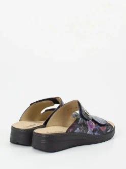 Damen Hickersberger – Komfort-Pantolette aus geprägtem Leder