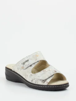 Damen Hickersberger – Komfort-Pantolette aus geprägtem Leder