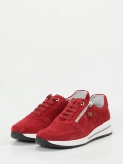 – Komfort-Sneaker aus Stretchleder rot*Hickersberger Online