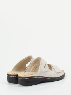 – Pantolette aus geprägtem Leder*Hickersberger New