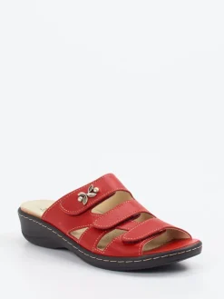 – Pantolette aus Kalbleder tomaten*Hickersberger Discount