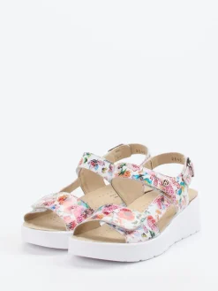 – Sandalen aus geprägtem Leder color*Hickersberger Online