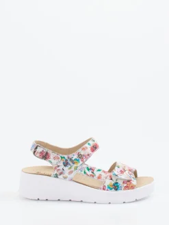 – Sandalen aus geprägtem Leder color*Hickersberger Online