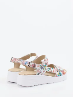 – Sandalen aus geprägtem Leder color*Hickersberger Online