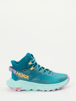 Damen HOKA – Trailrunning-Schuhe aus Mesh und Synthetik Petrol