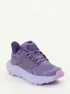 Damen HOKA – Trailrunning-Sneaker aus Mesh und Nubukleder Violett