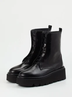 – Plateau-Stiefelette aus Kalbleder*Homers Online