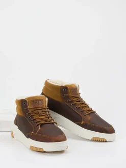 Herren HUB – High-Top Sneaker aus Kalbleder