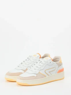 Damen HUB – Low-Top Sneaker aus Kalbleder Pastell