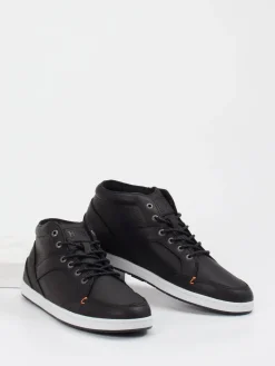 – Mid-Top Sneaker aus Kalbleder*HUB Best