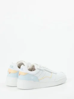 – Sneaker aus Kalbleder in mit Pastell*HUB New