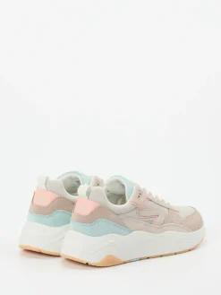 – Sneaker aus Veloursleder und Mesh*HUB Hot