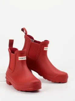 Damen Hunter – Gummistiefelette aus Synthetik in