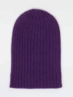 Damen HURRAY – Beanie aus Kaschmir violett