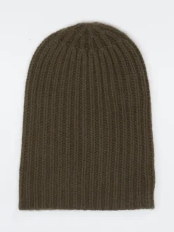 – Beanie aus Kaschmir in Oliv*HURRAY Best