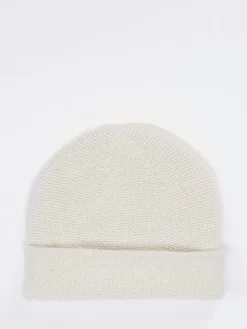 – Beanie aus Kaschmir in Creme*HURRAY Online