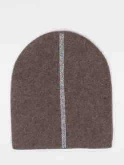 – Beanie aus Kaschmir mit Glitzerdetail*HURRAY Clearance