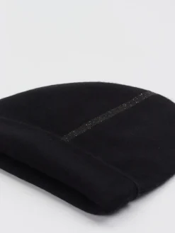 Damen HURRAY – Beanie aus Kaschmir mit Glitzerdetail