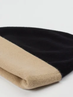 – Beanie aus Kaschmir im Color-Blocking-Stil*HURRAY Hot