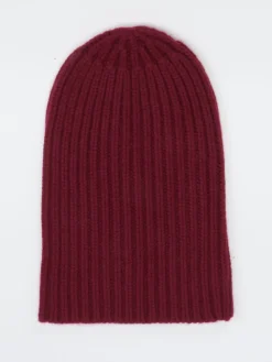 Damen HURRAY – Beanie aus Kaschmir in Bordeaux