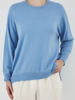 – Feinstrickpullover aus Lammleder Hell*HURRAY New