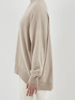 – Pullover aus Feinstrick in Beigegrau*HURRAY Online