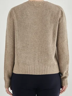 – Rundhalspullover aus Kaschmir braun*HURRAY Best