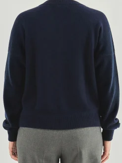 Damen HURRAY – Strickjacke aus Kaschmir Dunkel