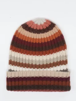 Damen HURRAY – Strickmütze aus Kaschmir in Retro-Optik