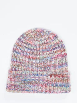 – Strickmütze aus Kaschmir color*HURRAY New