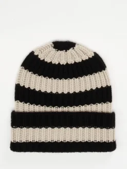 – Strickmütze aus Kaschmir in -Beige*HURRAY New