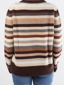 Damen HURRAY – Strickpullover aus Wolle-Kaschmir-Mix Dunkelbraun