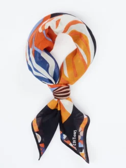 Damen Inouitoosh – Halstuch aus Wolle mit Grafikprint
