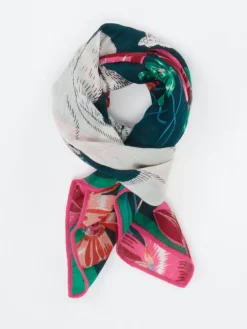 Damen Inouitoosh – Halstuch aus Wolle mit Hundemotiv