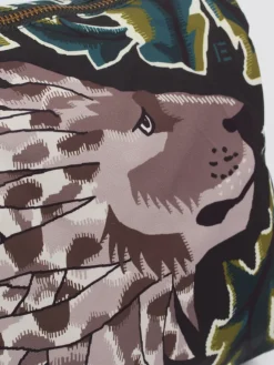 Damen Inouitoosh – Kosmetiktasche aus Synthetik mit Löwenprint