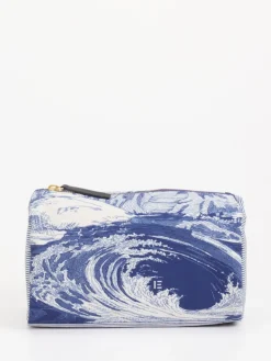 Damen Inouitoosh – Kosmetiktasche aus Polyester mit Wellenprint