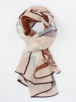 – Modetuch aus Wolle mit Hunde-Print*Inouitoosh Outlet