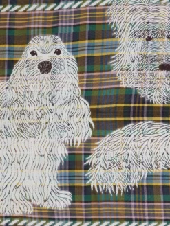 Damen Inouitoosh – Schal aus Wollmix mit Karomuster