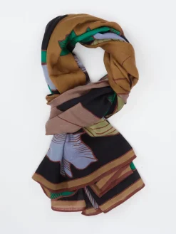 – Schal aus Wolle mit Naturmotiv*Inouitoosh Clearance