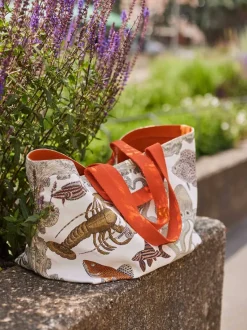 – Shopper aus Baumwolle mit Meeresmotiv*Inouitoosh Online